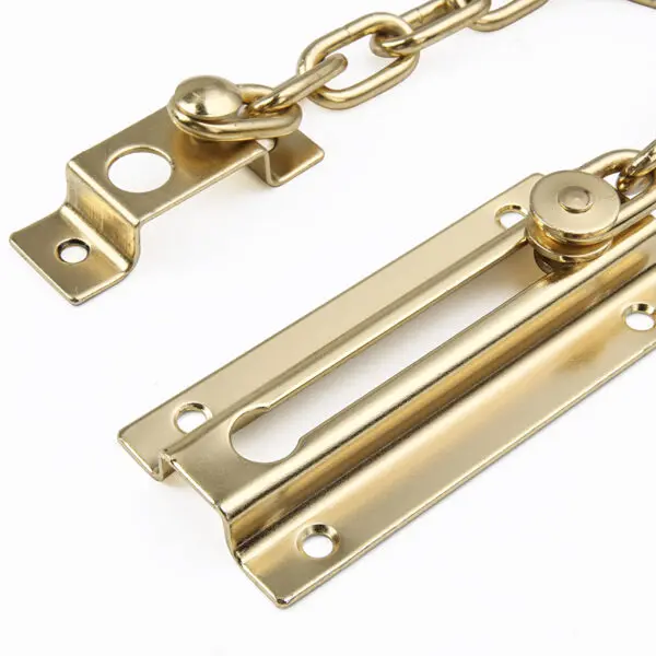 1pc Door Chain Lock Security Sliding Lock Carbon Steel Anti-Theft Limiter for Hotel Apartment Home Hardware - Image 4