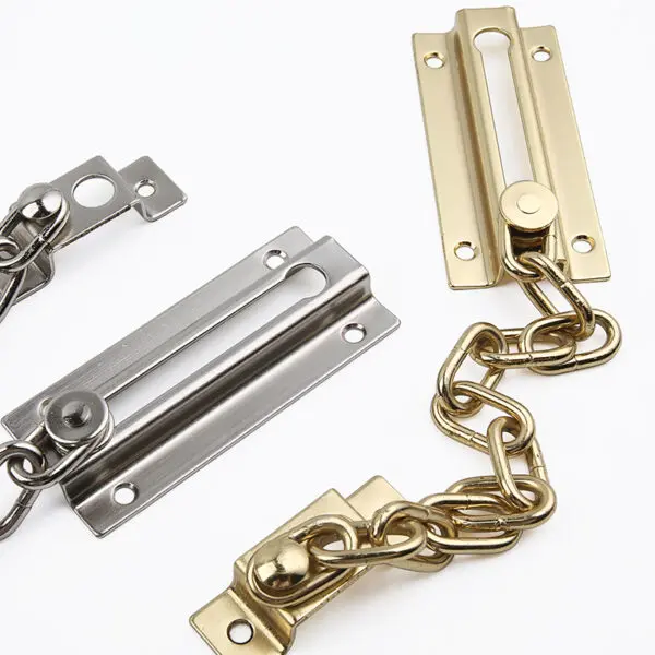 1pc Door Chain Lock Security Sliding Lock Carbon Steel Anti-Theft Limiter for Hotel Apartment Home Hardware - Image 6