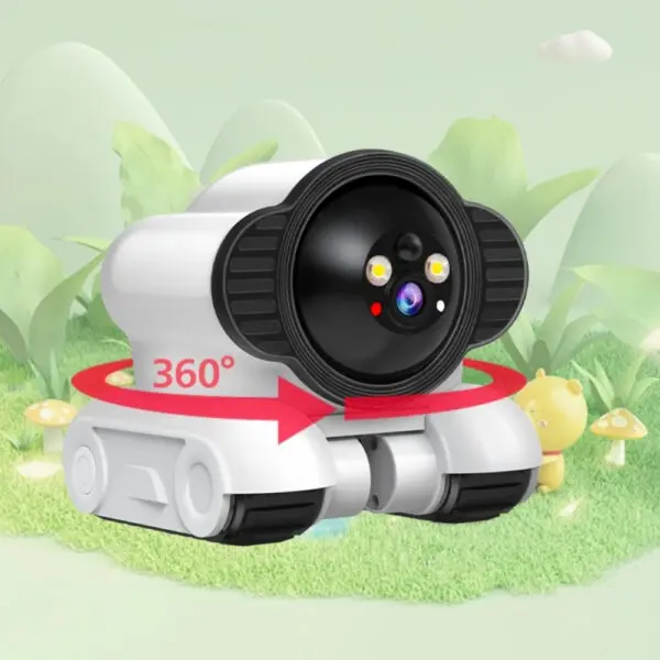 camera HD 2MP WIFI camera robot 360-degree children's pet safety bidirectional dialogue automatic tracking
