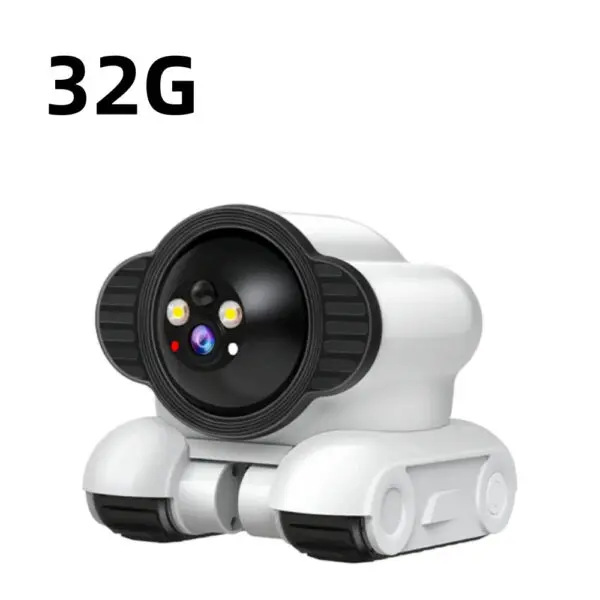 camera HD 2MP WIFI camera robot 360-degree children's pet safety bidirectional dialogue automatic tracking - Image 8