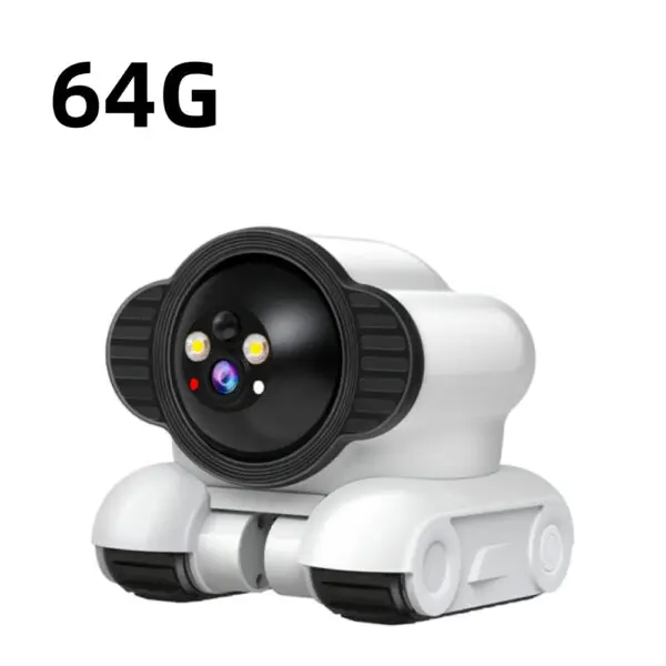 camera HD 2MP WIFI camera robot 360-degree children's pet safety bidirectional dialogue automatic tracking - Image 9