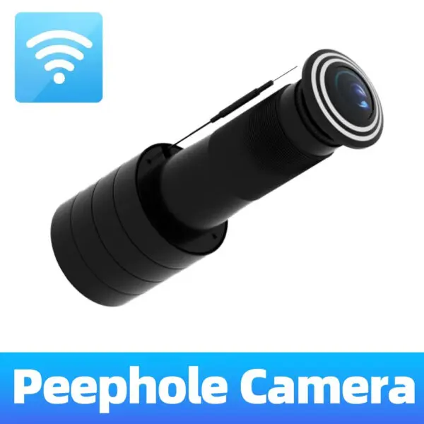 ICSEE 3MP HD Peephole WiFi Camera 170° Wide-angle Door Viewer Motion Detection Smart Home Security Wireless Cat-eye Auto Record - Image 7