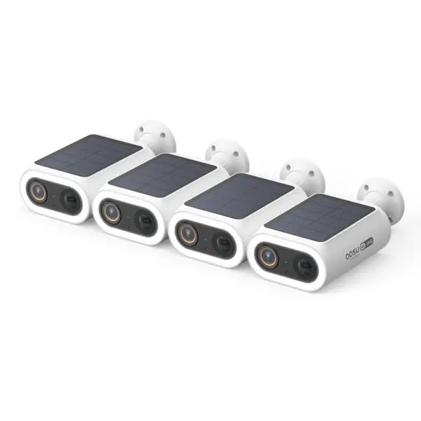 AOSU 4K UHD Solar Camera 2/3/4 pcs Wireless Outdoor 100% Wire-free Security Camera 5000mAh 8MP Wifi Camera AI Detection CCTV Cam - Image 7