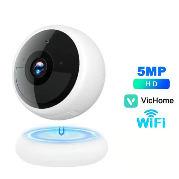 2K 5MP Wifi Home Security Camera Wireless Outdoor Magnetic Battery Powered Camera Surveillance AI Motion Detection Indoor HD Cam - Image 7