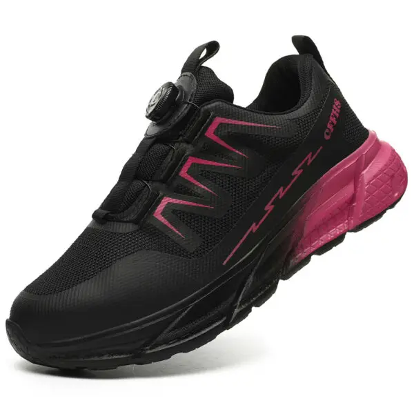 Rotating Button New Safety Shoes Women Anti-smash Anti-puncture Work Shoes Fashion Female Sport Shoes Security Protective Shoes - Image 9