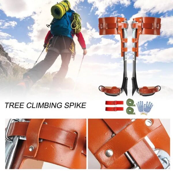 Tree Climbing Gear Tree Climbing Spikes For Shoes Boots Tree Climbing Equipment Artifact Kit Climber Arborist Aider Tool For - Image 6