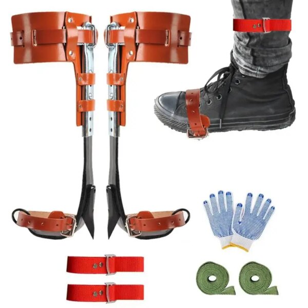 Tree Climbing Gear Tree Climbing Spikes For Shoes Boots Tree Climbing Equipment Artifact Kit Climber Arborist Aider Tool For