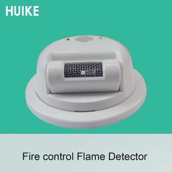 1 PCS ultraviolet ray Detector Ceiling Fire Control UV Sensor Safety Protection Wire Flame Sensor Factory Warehouse NC NO Signal