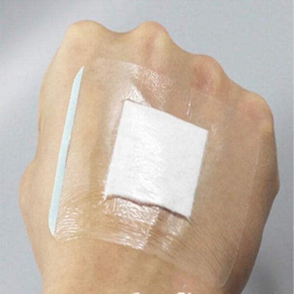 10Pcs/lot Medical Transparent Tape Adhesive Plaster Waterproof Wound Hemostasis Sticker Band First Aid Bandage Emergency Kit - Image 2