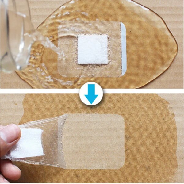 10Pcs/lot Medical Transparent Tape Adhesive Plaster Waterproof Wound Hemostasis Sticker Band First Aid Bandage Emergency Kit - Image 4