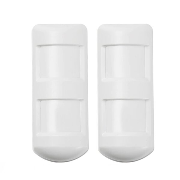 12-24VDC Wired Outdoor Dual PIR Motion Sensor Microwave Detector 12-Meter 100° Anti-pet Anti-tamper for Security Protection - Image 2