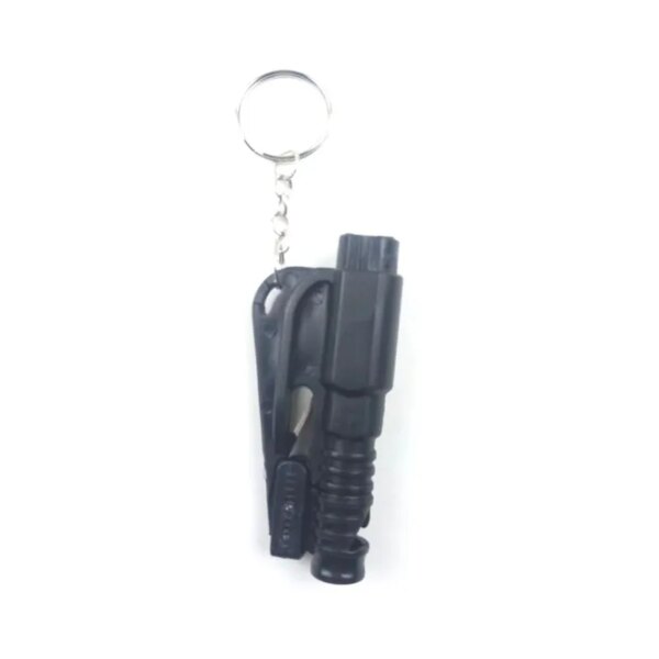 1pcs Self-defense Spike Cone Mini Window Breaker Protection Key Chain Emergency Car Safety Hammer Whistle Cutter Escape Spike - Image 8