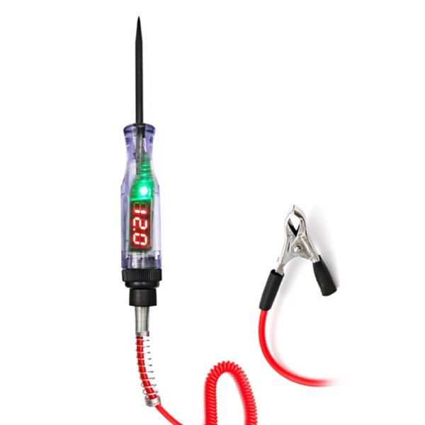 6V 12V 24V Portable Car Automotive Electric Digital Display Circuit Tester Truck Circuit Probe Test Pen Automotive Tester - Image 8