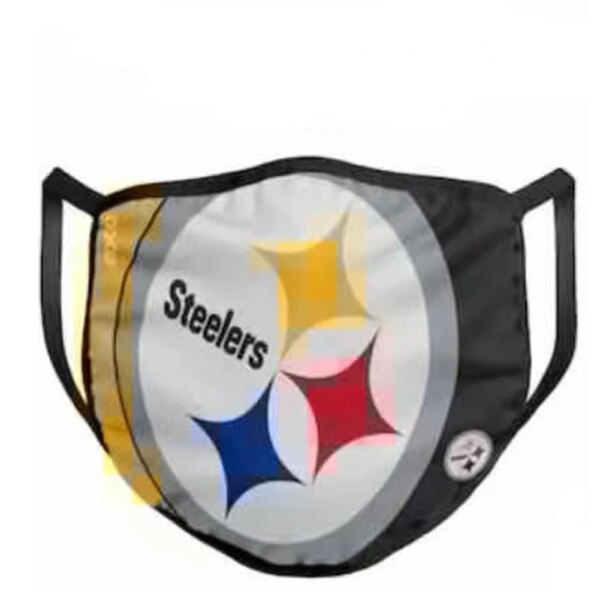 Adult football Face Mask Washable Mouth Fabric Facial Mask For Protection Reusable Santa Earloop Mouth NFL mask - Image 3