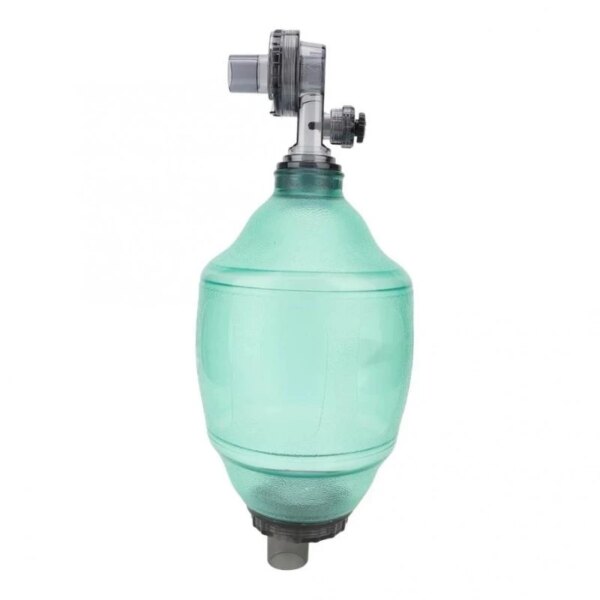 Adults Manual Resuscitator PVC Ambu Bag Oxygen Tube First Aid Kit Tool Simple Breathing Apparatus Oxygen Making Machines - Image 3