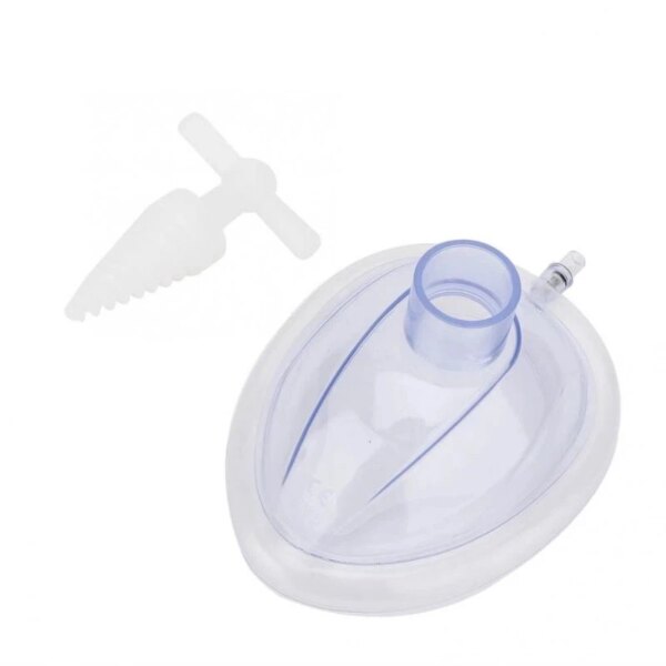 Adults Manual Resuscitator PVC Ambu Bag Oxygen Tube First Aid Kit Tool Simple Breathing Apparatus Oxygen Making Machines - Image 5