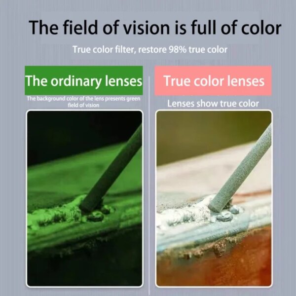Anti-glare welding glasses automatic darkening welding mask eye protection welding goggles - Image 4