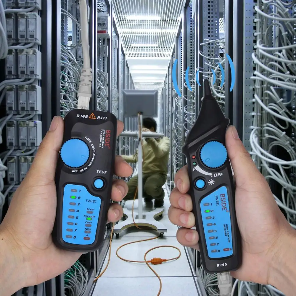 Bside Network Cable Tracker RJ45 LAN Finder Signal RJ11 Telephone Wire ...