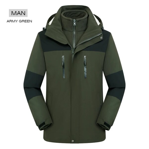 Custom Logo jacket Men winter Windproof Waterproof Jacket  Custom Sweet Couple coat Unisex Outdoor Jackets - Image 12