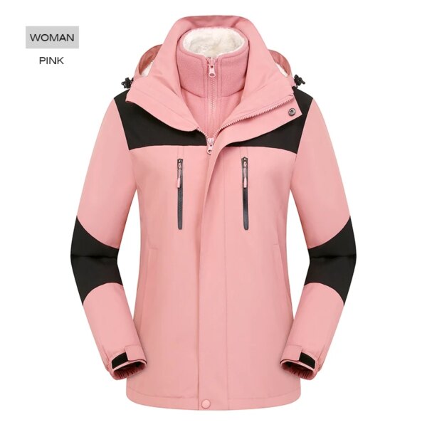 Custom Logo jacket Men winter Windproof Waterproof Jacket  Custom Sweet Couple coat Unisex Outdoor Jackets - Image 19