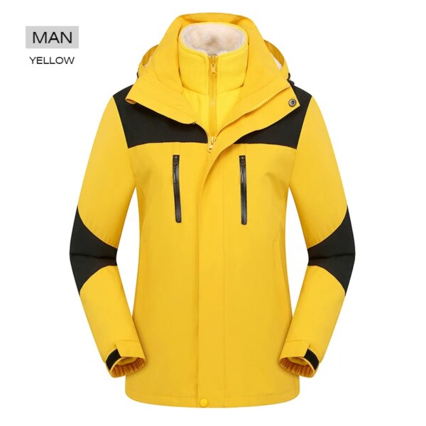 Custom Logo jacket Men winter Windproof Waterproof Jacket  Custom Sweet Couple coat Unisex Outdoor Jackets - Image 9