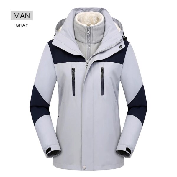 Custom Logo jacket Men winter Windproof Waterproof Jacket  Custom Sweet Couple coat Unisex Outdoor Jackets - Image 10