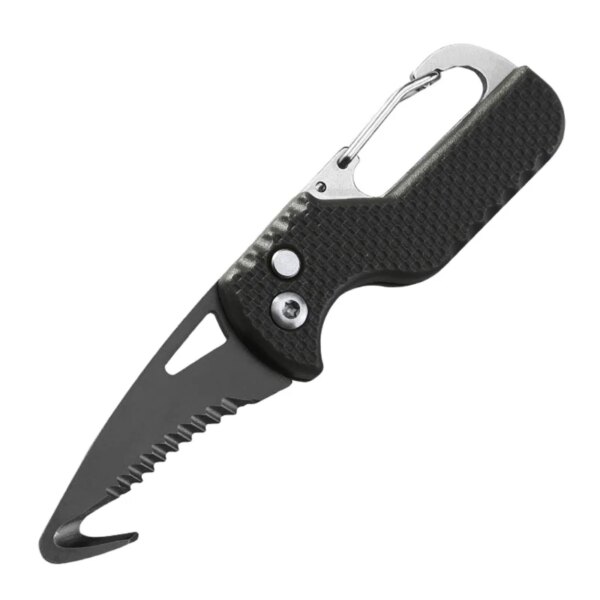 Folding Knife with Keychain Serrated Hook ,Pocket Hunting Knife,Outdoor Survival Knife,Camping, Fishing Knife - Image 8