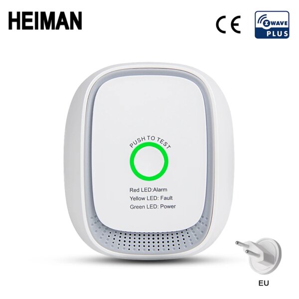 HEIMAN Zwave GAS lpg leak detector Z wave Fire Security Alarm system safety Z-wave Smart home Leakage sensor - Image 9
