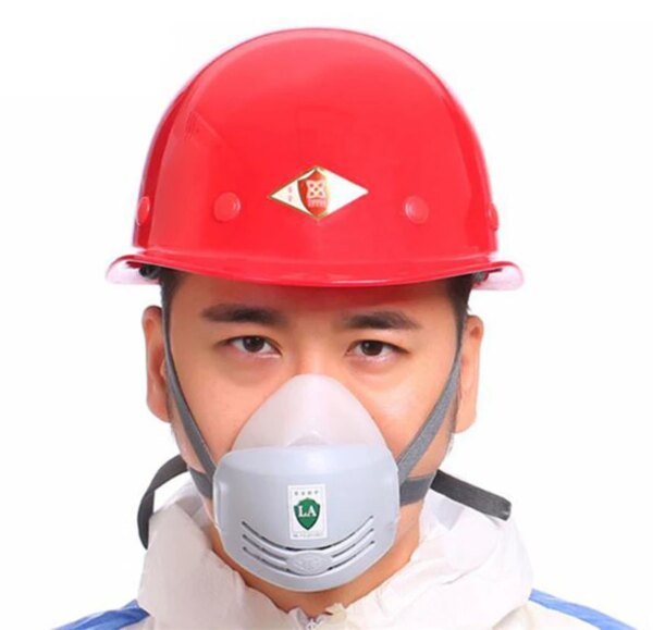 Half Face Gas Mask Respiratory Dust-proof High Efficiency Filters Protective Industrial Anti PM2.5 Respirator Dust Mask PM015 - Image 3