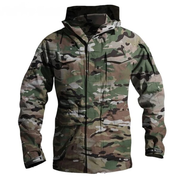 M65 Military Tactical Jackets Men Waterproof Windbreaker Jacket Male Hooded Coat Outdoor Fishing/Trekking Hiking Jackets - Image 9