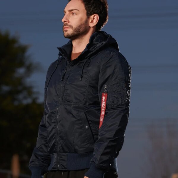 Men's winter very stylish waterproof and windproof jacket, insulated with sintepon - Image 6