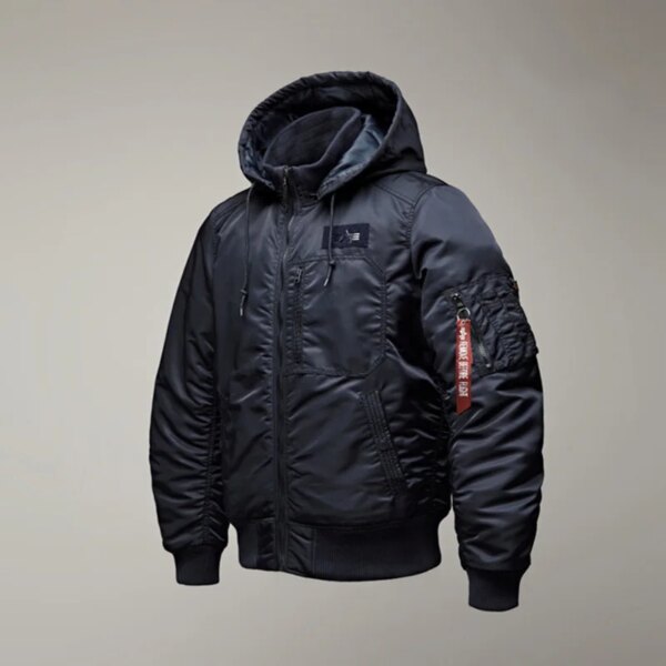 Men's winter very stylish waterproof and windproof jacket, insulated with sintepon - Image 10