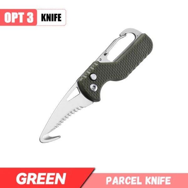 Portable Multifunctional Knife Stainless Open Express Parcel Strap Cutter Emergency Survival Tool,Carry-on Unpacking Box Opener - Image 11