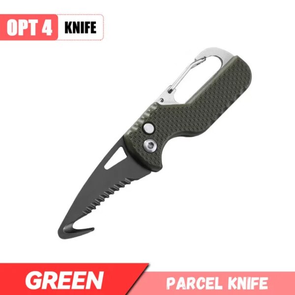 Portable Multifunctional Knife Stainless Open Express Parcel Strap Cutter Emergency Survival Tool,Carry-on Unpacking Box Opener - Image 12