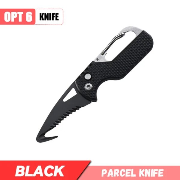 Portable Multifunctional Knife Stainless Open Express Parcel Strap Cutter Emergency Survival Tool,Carry-on Unpacking Box Opener - Image 14