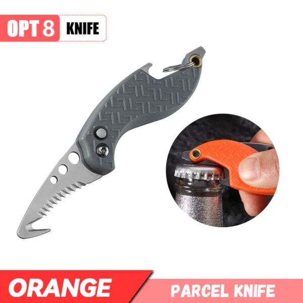 Portable Multifunctional Knife Stainless Open Express Parcel Strap Cutter Emergency Survival Tool,Carry-on Unpacking Box Opener - Image 20