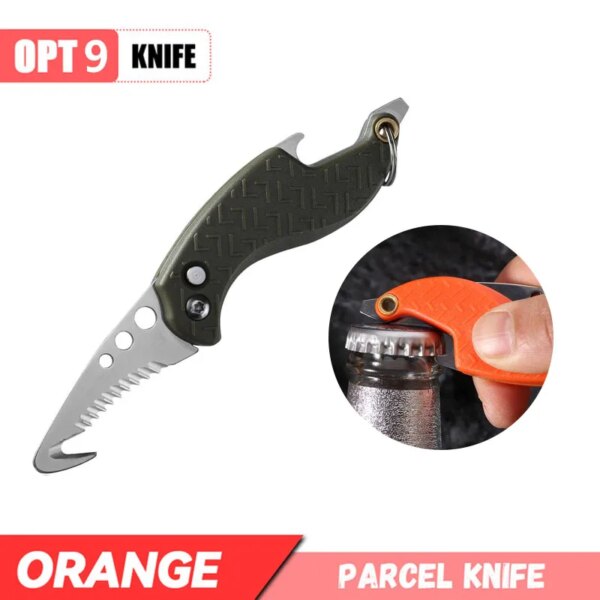 Portable Multifunctional Knife Stainless Open Express Parcel Strap Cutter Emergency Survival Tool,Carry-on Unpacking Box Opener - Image 21