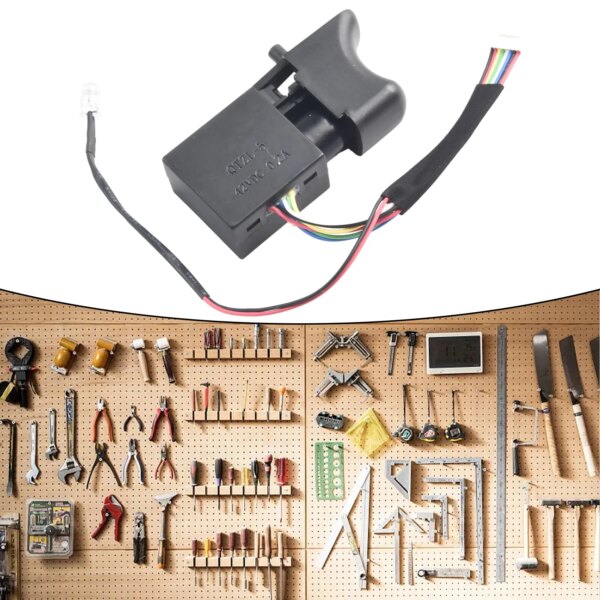Power Tools Trigger Switch Drill Switch Electric Plastic + Metal Replacement Speed Switch Tool 7.2V-24V Accessories - Image 2