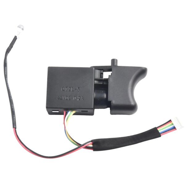 Power Tools Trigger Switch Drill Switch Electric Plastic + Metal Replacement Speed Switch Tool 7.2V-24V Accessories