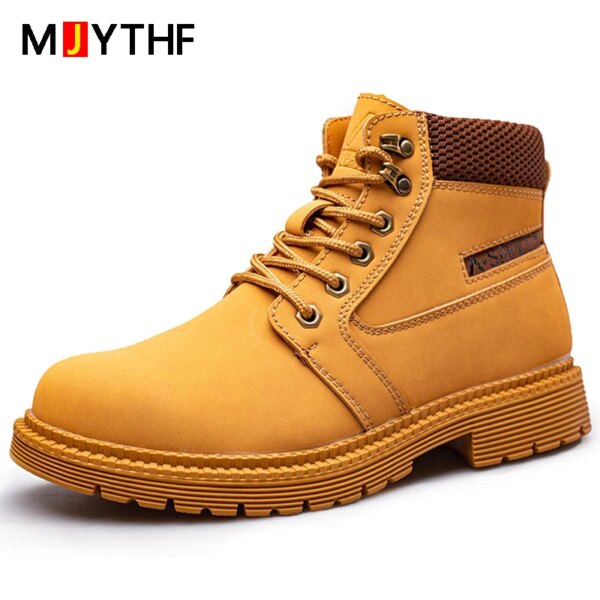 Quality Work Boots Safety Steel Toe Shoes Men 2023 New Industrial Shoes Anti-smash Anti-puncture Safety Shoes For Work Boots - Image 8