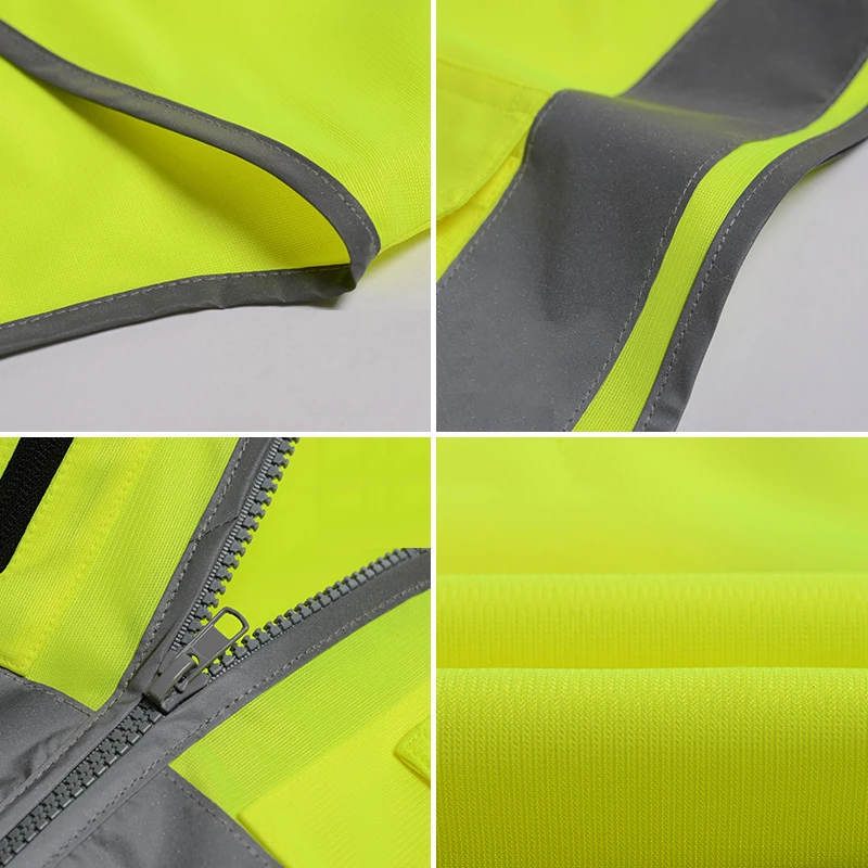 SFVest High Visibility Reflective Safety Vest Safety Clothing Work ...
