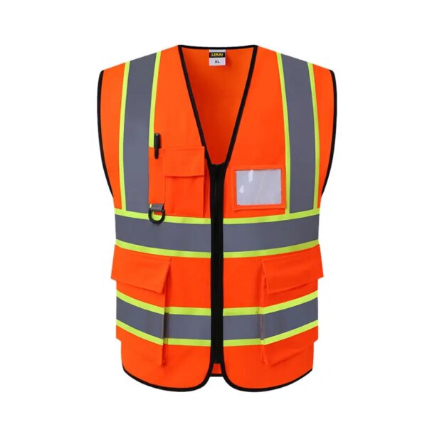 SPARDWEAR Hi vis vest workwear clothing safety reflective vest safety vest reflective logo printing - Image 15