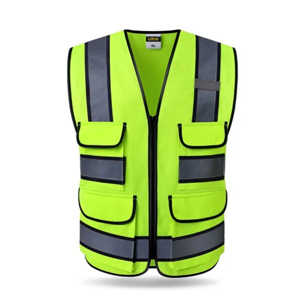 SPARDWEAR Hi vis vest workwear clothing safety reflective vest safety vest reflective logo printing - Image 3