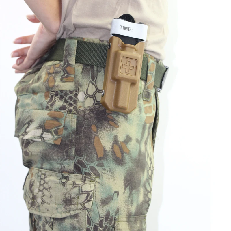 Universal Tourniquet TQ Pouch Navy - MOLLE Compatible EMT Medic Pouch