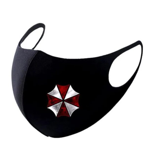 Umbrella Corporation Logo Game Cosplay Costume Face Mask Dustproof Adult Masks Washable - Image 4