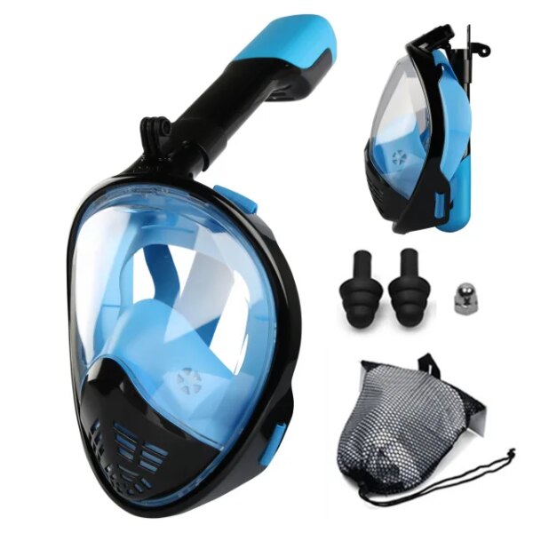 Underwater Scuba Anti Fog Full Face Diving Mask Snorkeling Respiratory Masks Safe Waterproof Swimming Equipment for Adult Youth - Image 15