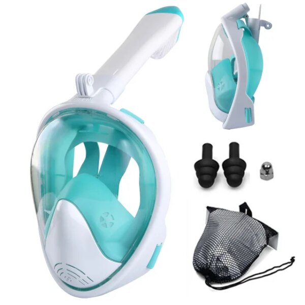 Underwater Scuba Anti Fog Full Face Diving Mask Snorkeling Respiratory Masks Safe Waterproof Swimming Equipment for Adult Youth - Image 19