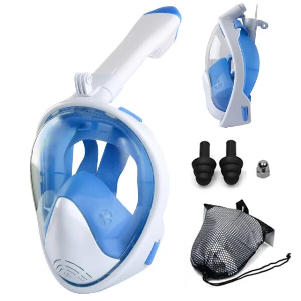 Underwater Scuba Anti Fog Full Face Diving Mask Snorkeling Respiratory Masks Safe Waterproof Swimming Equipment for Adult Youth - Image 21