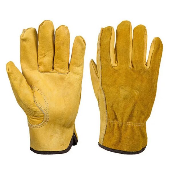 1 Pair Heavy Duty Gardening Gloves Men Women Thorn Proof Leather Work Gloves Garden Cleaning Household Supplies Industrial Glove - Image 8