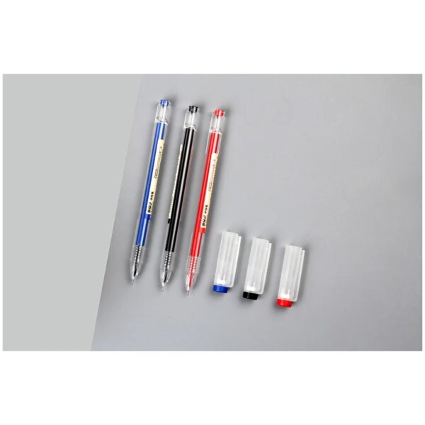 12 Pcs/Set Style  Gel Pen 0.35mm Black Blue red Ink Pen Maker Pen School Office student Exam Writing School MUJI Pen Style - Image 6